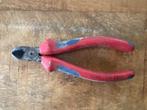 Knipex Zijkniptang 14 cm rood/grijs, Ophalen of Verzenden, Gebruikt