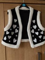 Nieuw#zwart-creme bodywarmer teddy# Vero moda-M, Kleding | Dames, Bodywarmers, Maat 38/40 (M), Vero Moda, Zwart, Ophalen of Verzenden