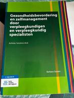 Gezondheidsbevordering en zelfmanagement, Boeken, Zo goed als nieuw, Bohn Stafleu van Loghum, Beta, HBO