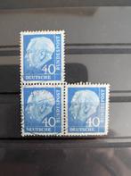 Bundespost Duitsland Michel nr 260X in paar (200 euro), Ophalen of Verzenden, BRD, Gestempeld