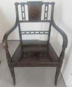 Authentieke antieke houten stoel, Antiek en Kunst, Ophalen