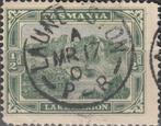 Australië -1.12- 1899- Tasmanië - Lake Marion, Postzegels en Munten, Postzegels | Oceanië, Verzenden, Gestempeld