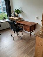 Vintage Houten Bureau - Midcentury Modern Stijl, Huis en Inrichting, Bureaus, Ophalen, Gebruikt, Bureau