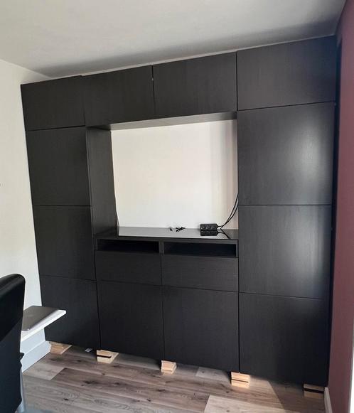 IKEA BESTA wandmeubel, Huis en Inrichting, Kasten | Wandmeubels, Zo goed als nieuw, 200 cm of meer, 200 tot 250 cm, 50 tot 75 cm