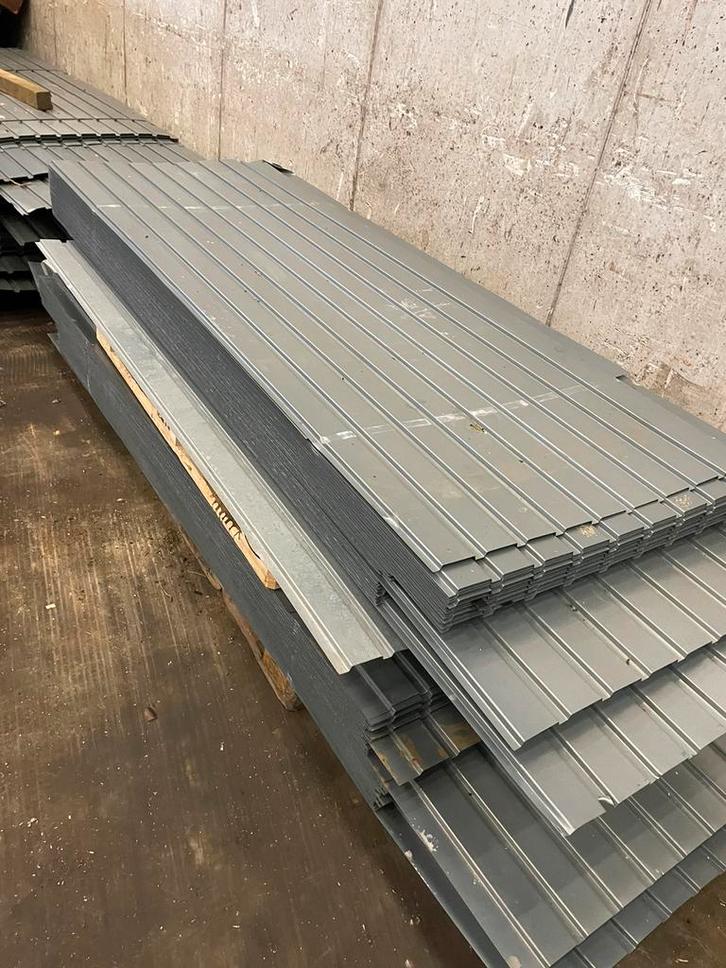 Diverse damwand platen, Doe-het-zelf en Verbouw, Metalen, Zo goed als nieuw, IJzer, Ophalen