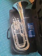 Conn Bb Bariton BH650S Zilver nieuw, Nieuw, Euphonium of Tenortuba, Met koffer of draagtas, Ophalen