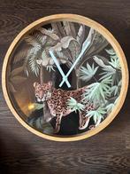 Wandklok jungle, Ophalen of Verzenden, Zo goed als nieuw