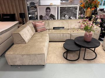 ACTIE - Luxe Teddy Velvet Elementen Hoekbank 230x300cm Beige beschikbaar voor biedingen
