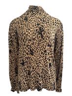 Fabienne Chapot shirt lange mouw L, Maat 38/40 (M), Bruin, Ophalen of Verzenden, Zo goed als nieuw