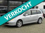 Peugeot 307 SW 2.0 16V Navtech Airco NAP APK !, Voorwielaandrijving, 1330 kg, Gebruikt, Zwart