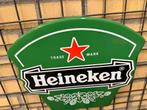 Heineken emaille bord, Verzamelen, Reclamebord, Gebruikt, I, Ophalen of Verzenden