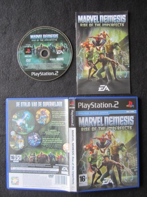 PS2 - Marvel Nemesis - Playstation 2, Spelcomputers en Games, Games | Sony PlayStation 2, Zo goed als nieuw, Avontuur en Actie