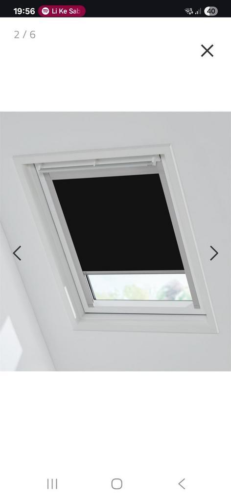 Dakraam rolgordijn, Doe-het-zelf en Verbouw, Glas en Ramen, Zo goed als nieuw, Dakraam, 80 tot 120 cm, Ophalen of Verzenden