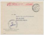 Deutsche Dienstpost Utrecht - Eck en Wiel 1943 - WOII, Verzenden, Envelop