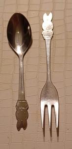 Kinderbestek-Mercis, Nijntje vork en lepel 1953-1999, Ophalen of Verzenden