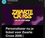 Zaterdagkaarten zwarte cross 2026, Drie personen of meer