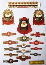 Serie 18 ongebruikte sigarenbandjes Elisabeth Bas BOXTEL., Verzamelen, Ophalen of Verzenden, Nieuw, Sigarenbandjes