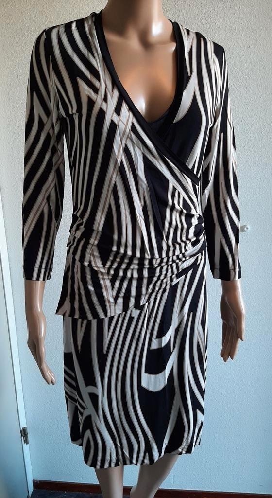 Ana Alcazar Jurk - Maat 38, Kleding | Dames, Jurken, Gedragen, Maat 38/40 (M), Zwart, Knielengte, Ophalen of Verzenden