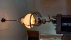 Antieke hanglamp met prachtige koperen ornamenten, Ophalen, Gebruikt, Minder dan 50 cm