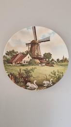 Hollands wandbord met molen, Antiek en Kunst, Antiek | Wandborden en Tegels, Ophalen of Verzenden