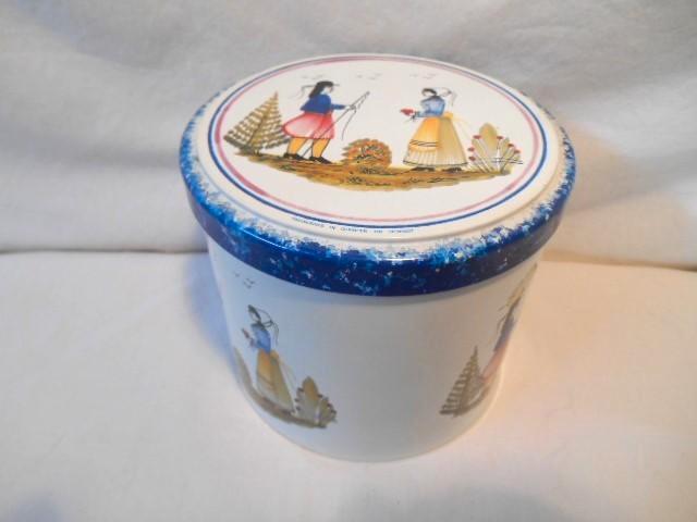 HB HENRIOT de Quimper, leuk vintage blik, Huis en Inrichting, Woonaccessoires | Overige, Gebruikt, Ophalen of Verzenden