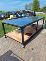 Werktafel met stroomvoorziening, Doe-het-zelf en Verbouw, Werkbanken, Ophalen of Verzenden, Zo goed als nieuw, 170 cm of meer