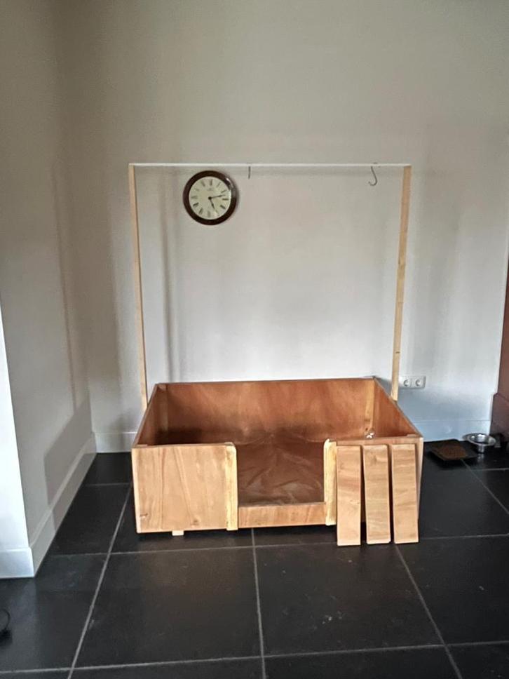 Werpkist hond, Dieren en Toebehoren, Hondenhokken, Gebruikt, Hondenhok, Minder dan 65 cm, 110 cm of meer, Ophalen