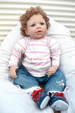 Mooie grote Reborn Suny pop van Monika Levenig  NR 7885, Verzamelen, Ophalen of Verzenden, Zo goed als nieuw, Pop