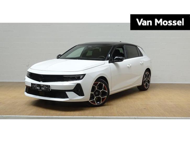 Opel Astra 1.6T GS Line Hybrid | Panoramadak | 18" Lichtmeta, Auto's, Opel, Bedrijf, Te koop, Astra, 360° camera, ABS, Achteruitrijcamera