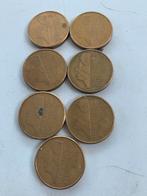 7x 5 Cent Beatrix - 1988-1990, Ophalen, Koningin Beatrix, 5 cent, Losse munt