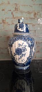 Grote delfts blauwe vaas vintage, Antiek en Kunst, Antiek | Vazen, Ophalen