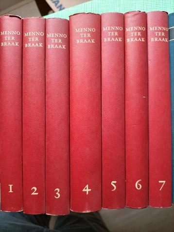 Menno ter Braak verzameld werk in 7 gebonden delen  beschikbaar voor biedingen