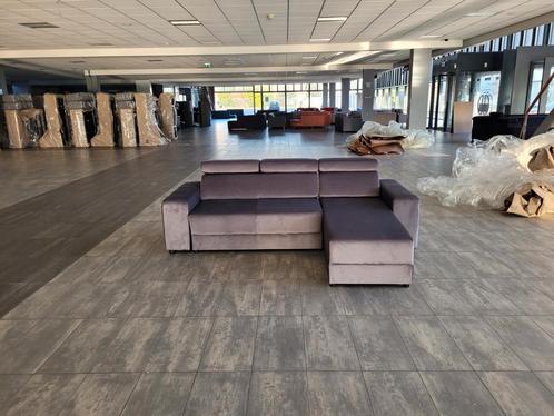 🔰 OUTLET Hoekbank lounge L of R antraciet 240+180| BEZORGEN, Huis en Inrichting, Banken | Bankstellen, Nieuw, Hoekbank, Vierpersoons of meer