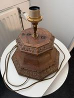 Massief Houten Tafellampvoet - Zwaar!, Ophalen