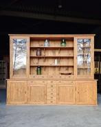 Grote antieke winkelkast | Apothekerskast grenenhout   #2697, Ophalen of Verzenden