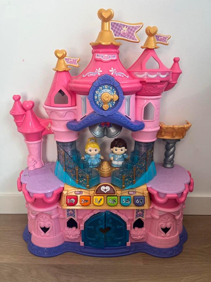 Vtech magische vriendjes kasteel zgan, Kinderen en Baby's, Speelgoed | Vtech, Zo goed als nieuw, Ophalen