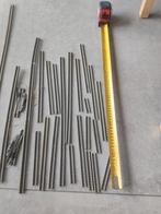 Fleischmann N beding-rails en 2 e-wissels, Hobby en Vrije tijd, Gebruikt, Gelijkstroom, Fleischmann, Rails