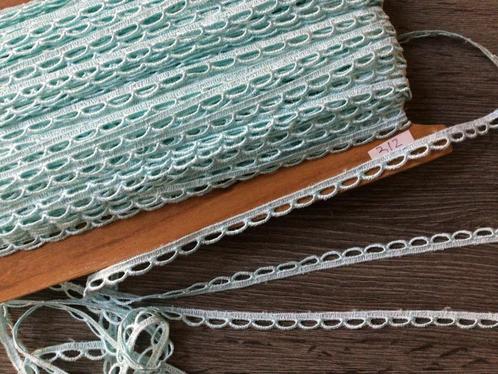 (Nr 312) Prachtig smal MINT kant 1 cm breed 10 meter € 4,00, Hobby en Vrije tijd, Naaien en Fournituren, Nieuw, Kant, Verzenden