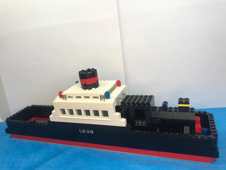 LEGO  343-1, Train Ferry, Kinderen en Baby's, Speelgoed | Duplo en Lego, Gebruikt, Lego, Complete set, Ophalen of Verzenden