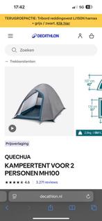 Partij 7 stuks Quechua MH100 tenten 1x gebruikt, Ophalen, Zo goed als nieuw