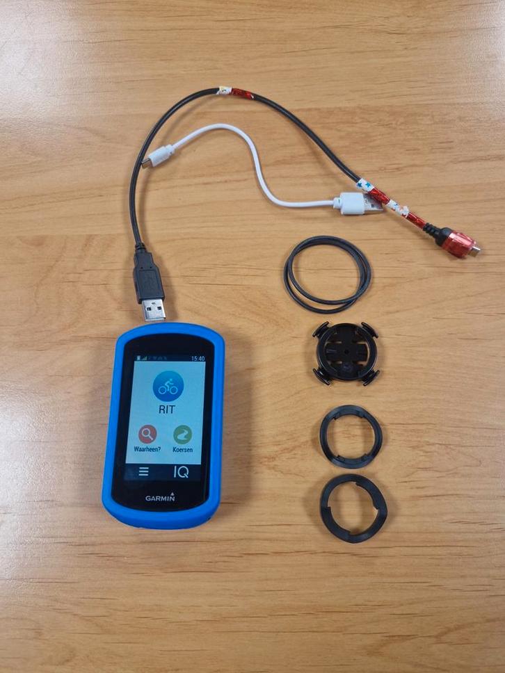 Garmin Edge Explore Fietscomputer, Fietsen en Brommers, Fietsaccessoires | Fietscomputers, Gebruikt, GPS, Waterdicht, Ophalen of Verzenden