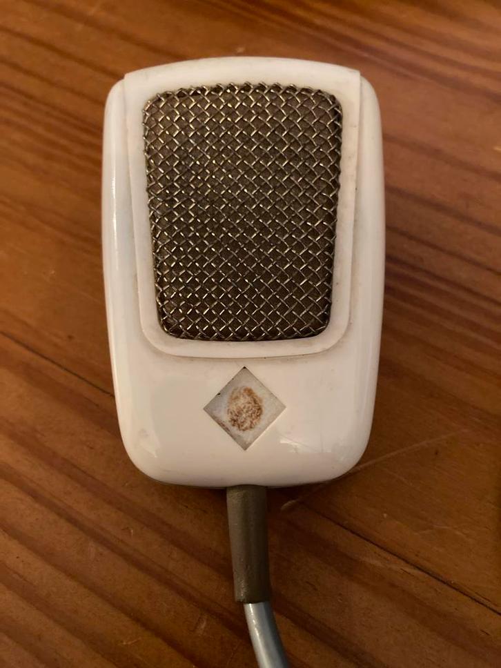 Vintage Telefunken bandrecorder microfoon, Muziek en Instrumenten, Microfoons, Gebruikt, Studiomicrofoon, Ophalen of Verzenden