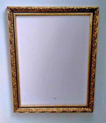 Antieke / Oude Goud Kleurige Houten Schilderij Lijst 70x56CM beschikbaar voor biedingen