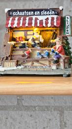 Kraam schaatsen en sleeën slijpen voor kerstdorp, Ophalen of Verzenden, Gebruikt