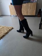 Te koop zwarte suède dameslaarzen, maat 37, merk Moccio, Hoge laarzen, Moccio, Zwart, Ophalen of Verzenden