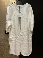 Tuniek Jurk Yoek NIEUW maat XXL (54-56) wit 100% LINNEN, Kleding | Dames, Grote Maten, Yoek, Verzenden, Nieuw, Wit