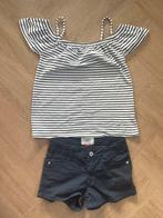 Mooi gestreept shirtje maat 128, H&M, Nieuw, Shirt of Longsleeve, Verzenden