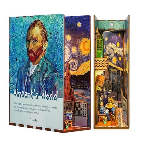 Tonecheer book nook vincent's world *ACTIE* *36,95*, Hobby en Vrije tijd, Knutselen, Nieuw, Overige typen, Ophalen of Verzenden