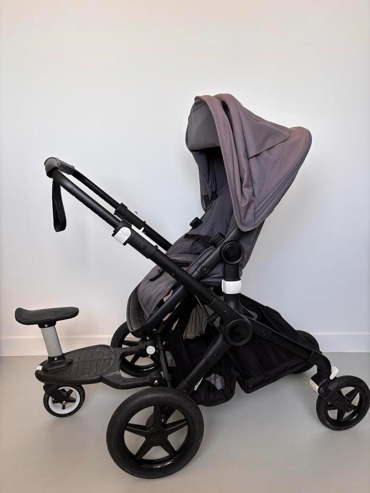 Bugaboo Fox 2 Kinderwagen 2in1 + Meerijplank, Kinderen en Baby's, Kinderwagens en Combinaties, Gebruikt, Combiwagen, Bugaboo, Met reiswieg