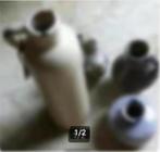 3 vintage vazen en vogeltjes, Huis en Inrichting, Woonaccessoires | Vazen, Overige kleuren, Aardewerk of Porselein, Ophalen of Verzenden